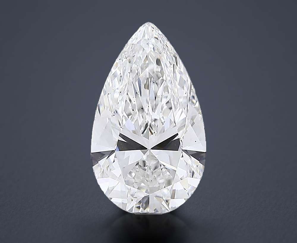 4.42 Carat Pear Lab Diamond