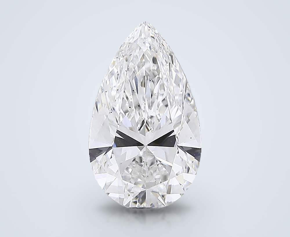 4.42 Carat Pear Lab Diamond