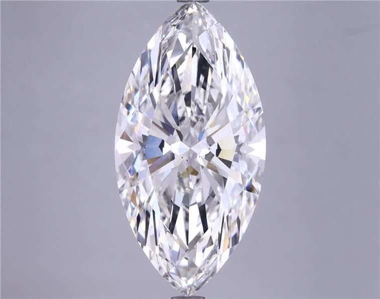 6.65ct F VS2 Rare Carat Ideal Cut Marquise Lab Grown Diamond