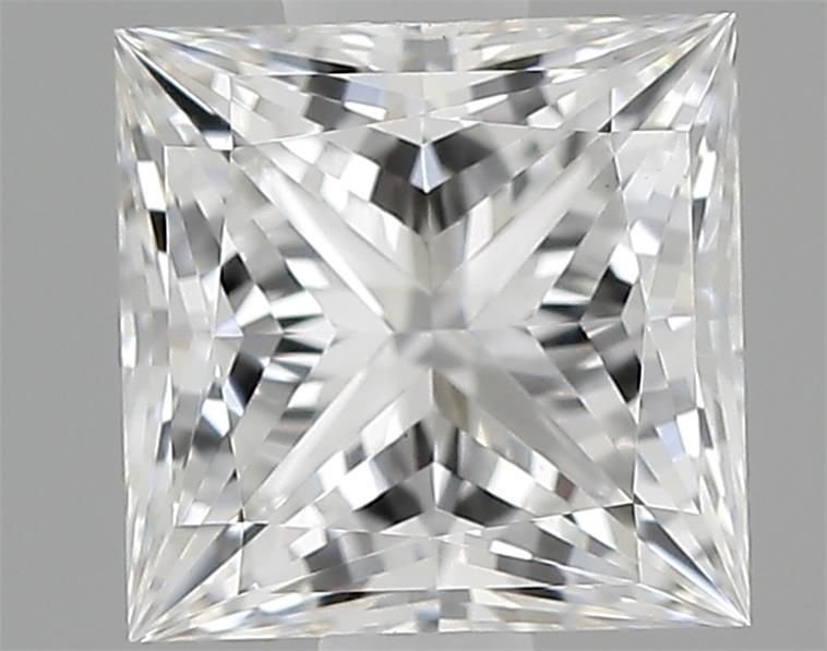 0.86ct E VS1 Rare Carat Ideal Cut Princess Lab Grown Diamond