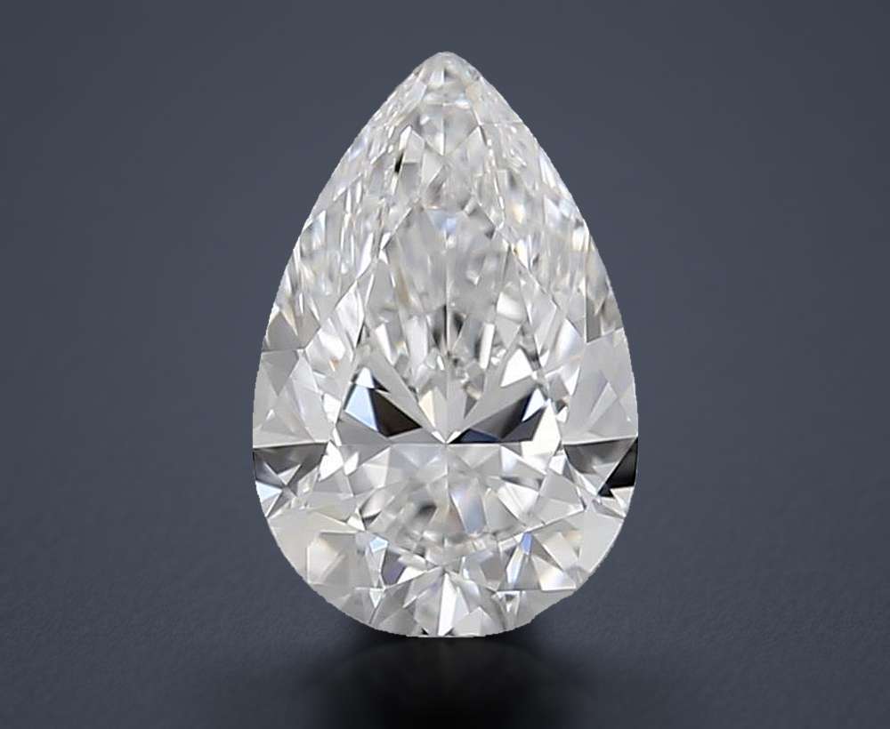 0.70 Carat Pear Natural Diamond