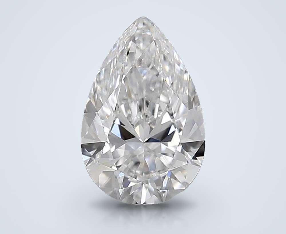 0.70 Carat Pear Natural Diamond