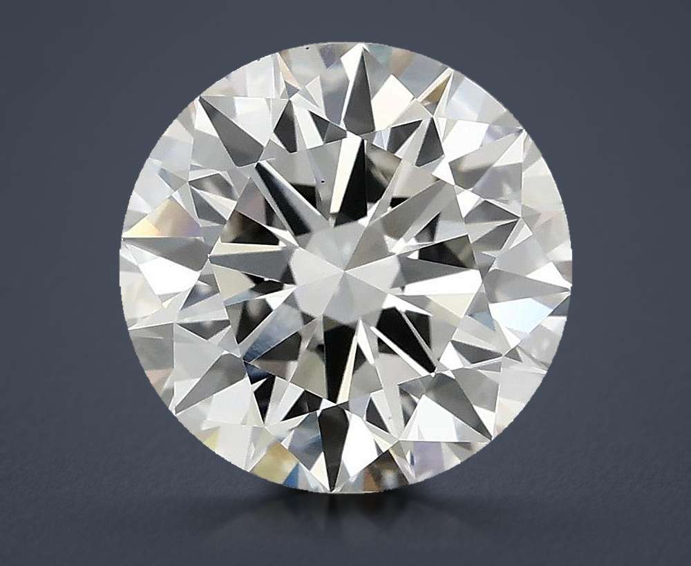 2.92 Carat Round Lab Diamond