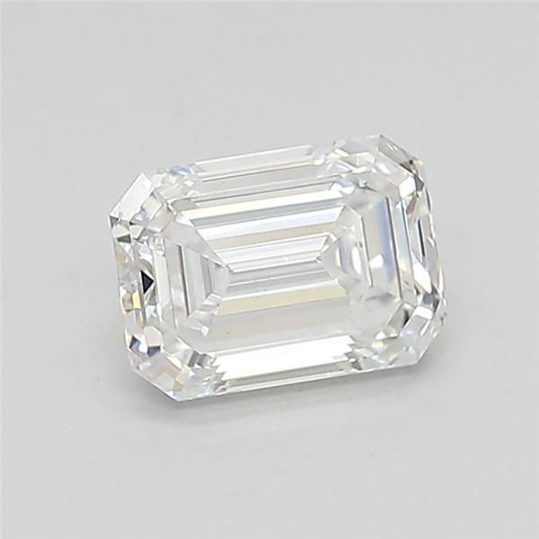 1.02ct D VS1 Rare Carat Ideal Cut Emerald Lab Grown Diamond