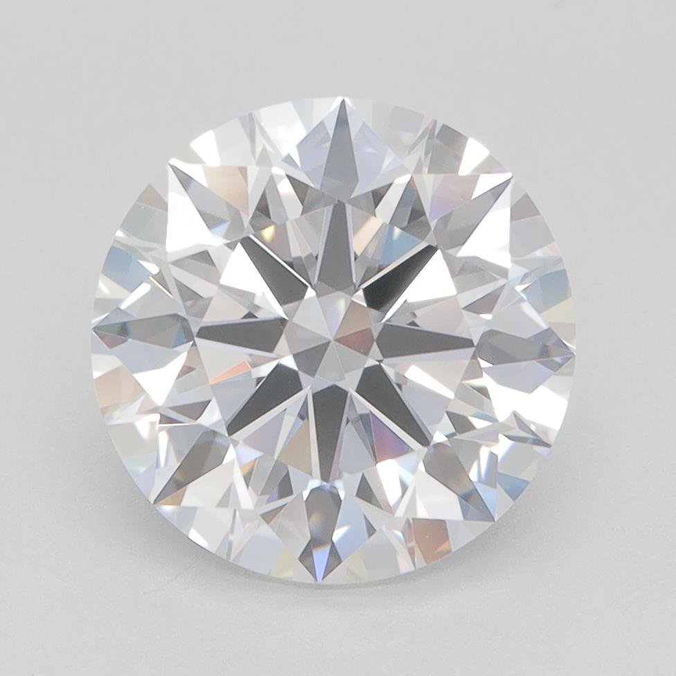 3.02ct F VVS1 Rare Carat Ideal Cut Round Lab Grown Diamond