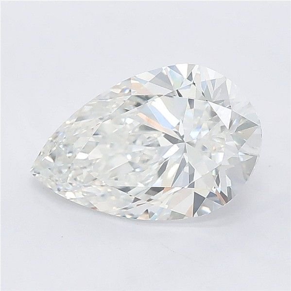1.61ct E VS1 Rare Carat Ideal Cut Pear Lab Grown Diamond