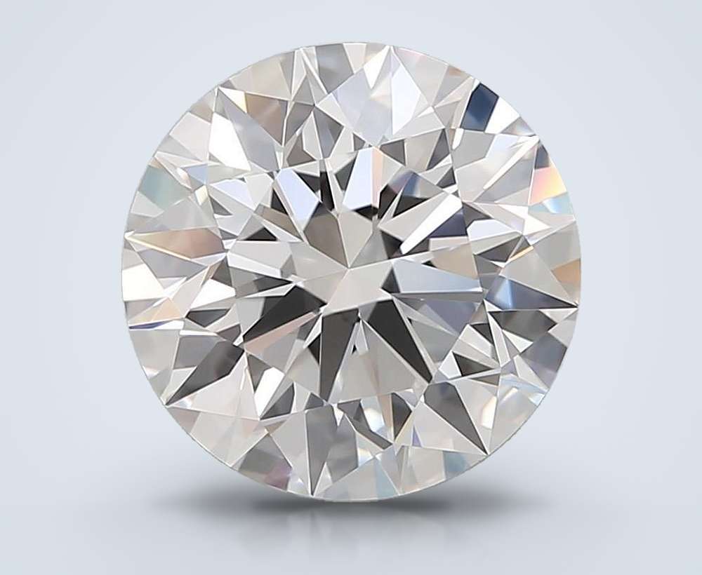 4.69 Carat Round Lab Diamond