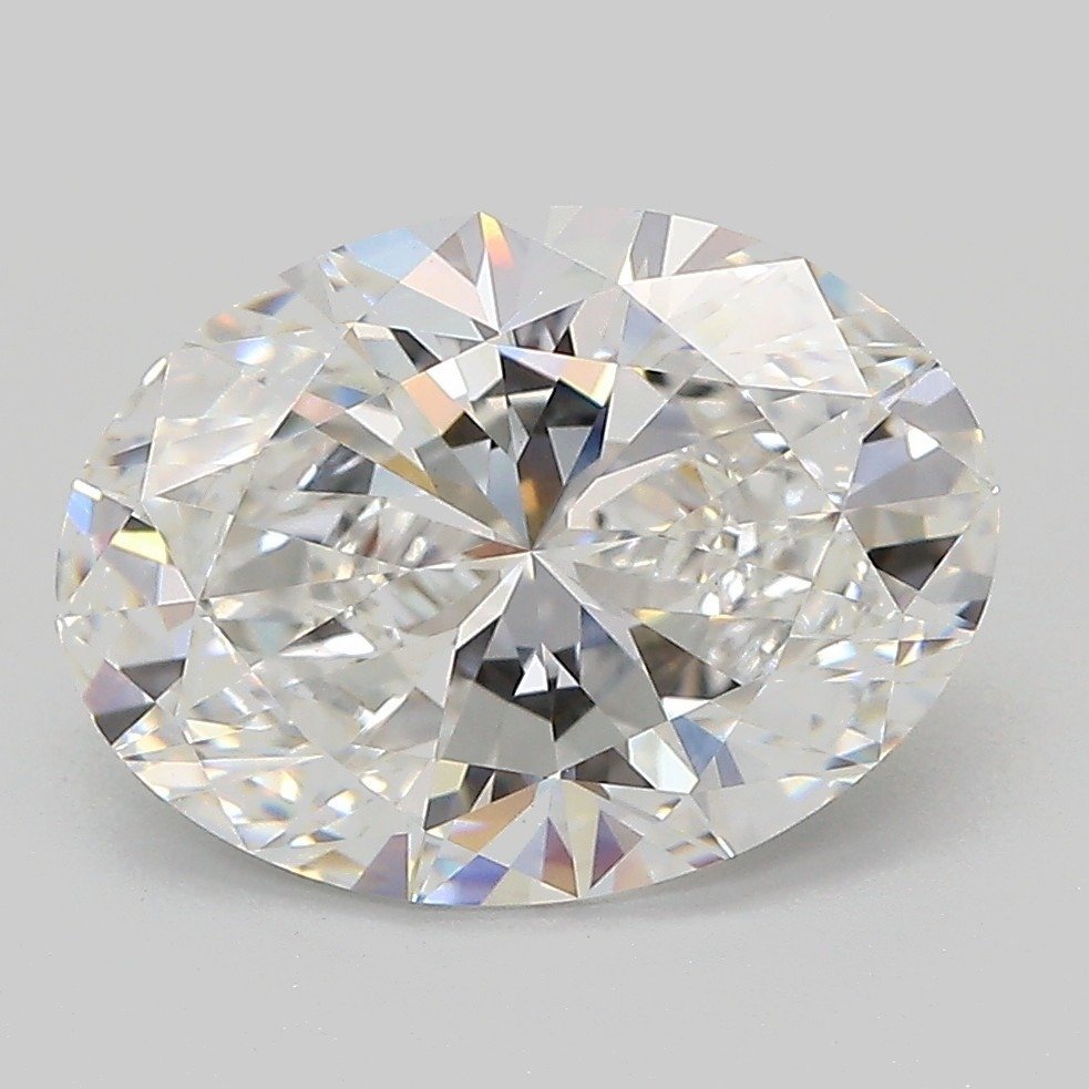 3.59ct E VS1 Rare Carat Ideal Cut Oval Lab Grown Diamond