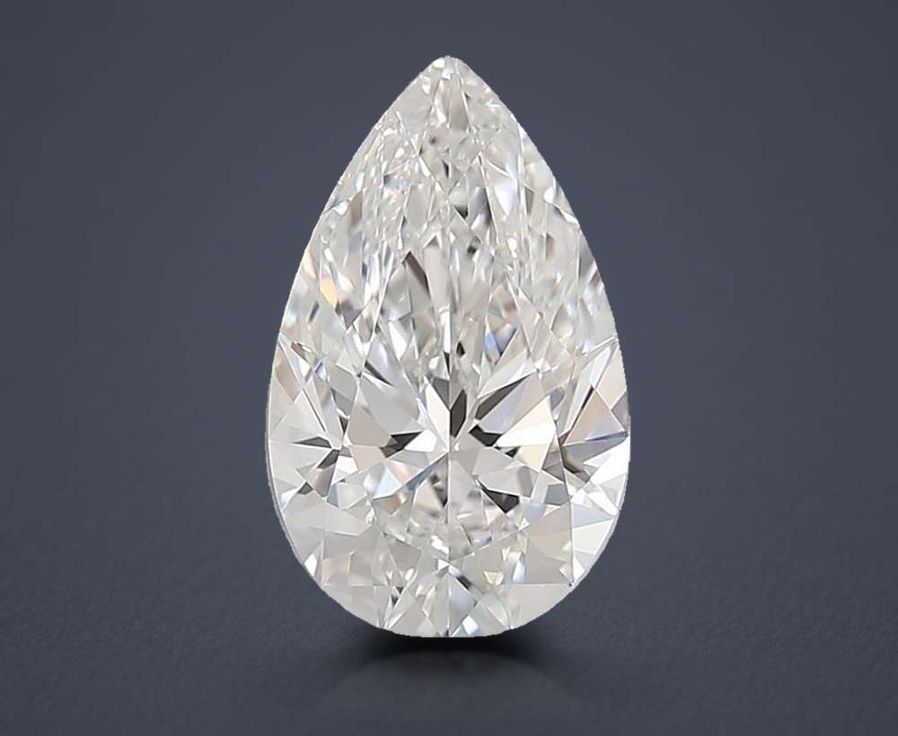 2.70 Carat Pear Lab Diamond