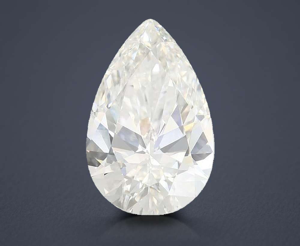 5.01 Carat Pear Lab Diamond