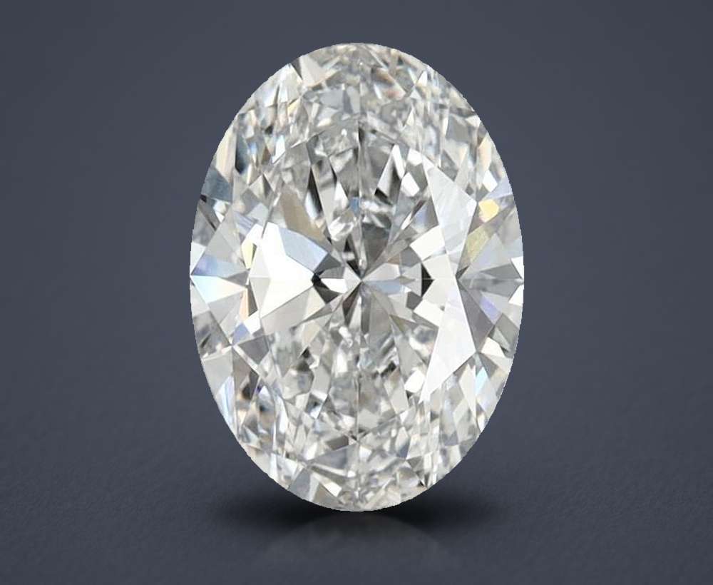1.46 Carat Oval Lab Diamond