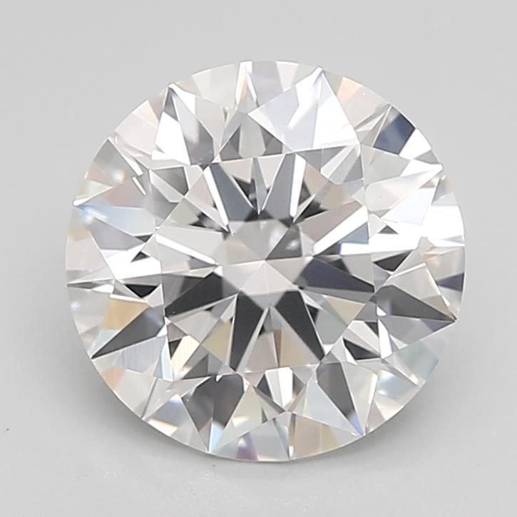 3.04ct F VVS2 Rare Carat Ideal Cut Round Lab Grown Diamond