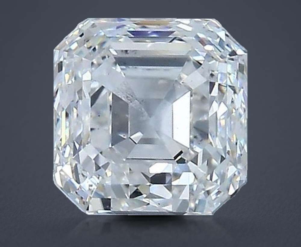 2.01 Carat Asscher Natural Diamond