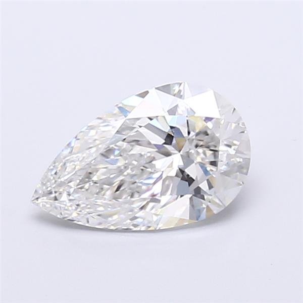 1.78ct E VS1 Rare Carat Ideal Cut Pear Lab Grown Diamond