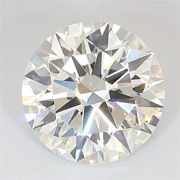 2.06ct J VS1 Excellent Cut Round Lab Grown Diamond