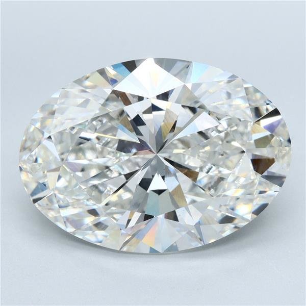 7.26ct G VS1 Rare Carat Ideal Cut Oval Lab Grown Diamond