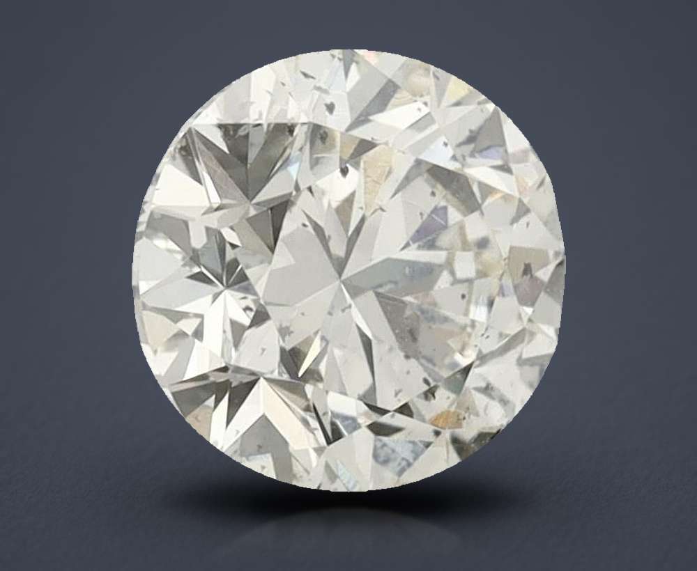 0.89 Carat Round Natural Diamond
