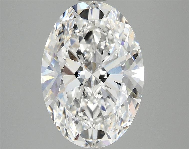 3.92 Carat Oval Lab Diamond