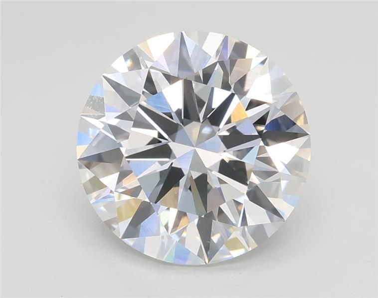 2.91ct F VVS2 Rare Carat Ideal Cut Round Lab Grown Diamond