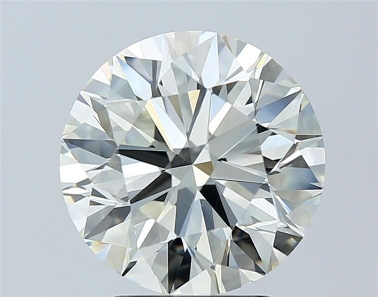 3.02ct K VVS1 Excellent Cut Round Diamond