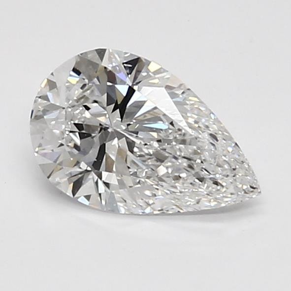 0.94ct D VVS2 Rare Carat Ideal Cut Pear Lab Grown Diamond