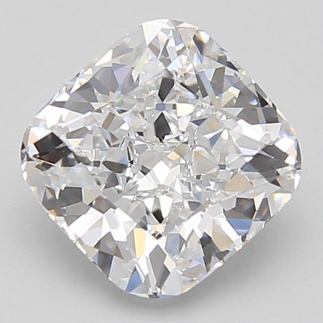 2.26ct D VVS2 Rare Carat Ideal Cut Cushion Lab Grown Diamond