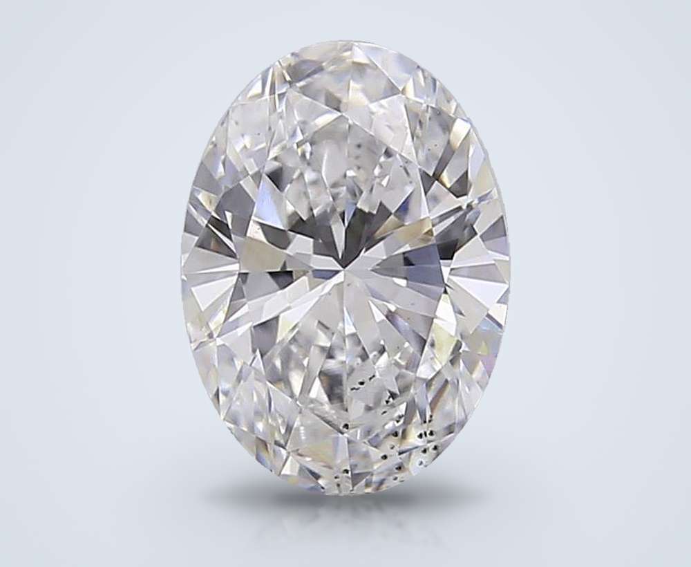 0.77 Carat Oval Lab Diamond