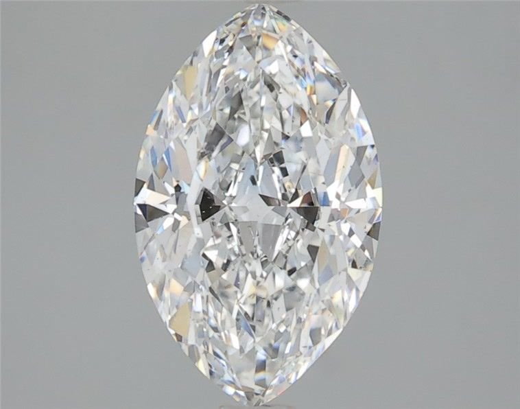2.04ct F SI2 Rare Carat Ideal Cut Marquise Diamond