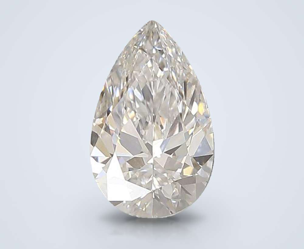 1.43 Carat Pear Lab Diamond