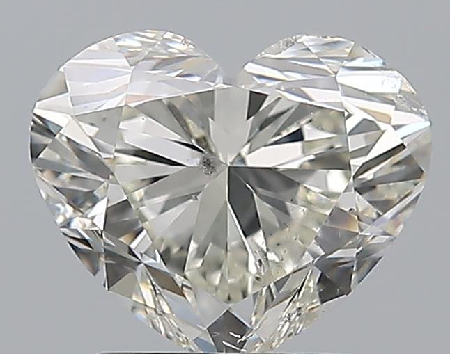 2.01ct K SI2 Rare Carat Ideal Cut Heart Diamond