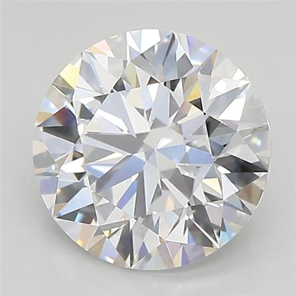 2.07ct D VVS2 Rare Carat Ideal Cut Round Lab Grown Diamond