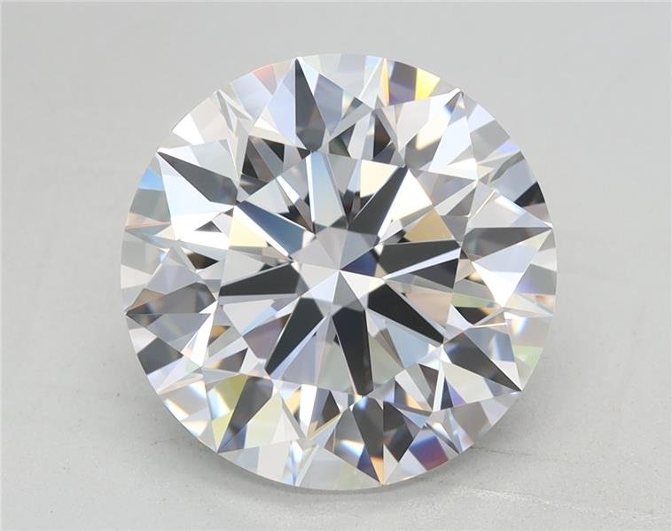 3.23ct D IF Rare Carat Ideal Cut Round Lab Grown Diamond