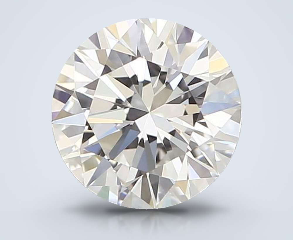 0.61 Carat Round Natural Diamond