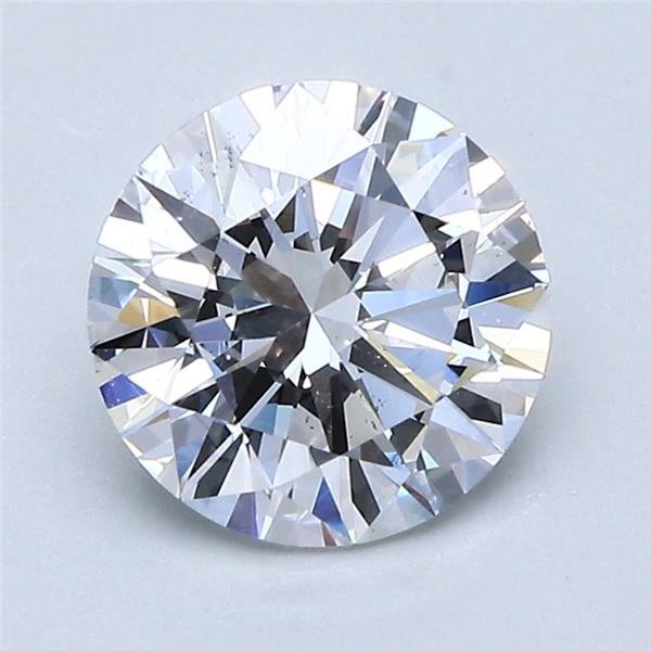 1.62ct D SI2 Excellent Cut Round Diamond