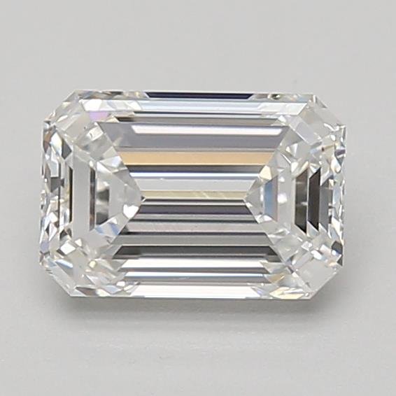 1.28ct D VS1 Rare Carat Ideal Cut Emerald Lab Grown Diamond