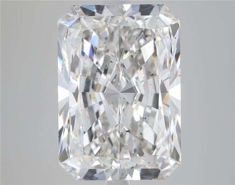 7.14ct H SI1 Rare Carat Ideal Cut Radiant Lab Grown Diamond