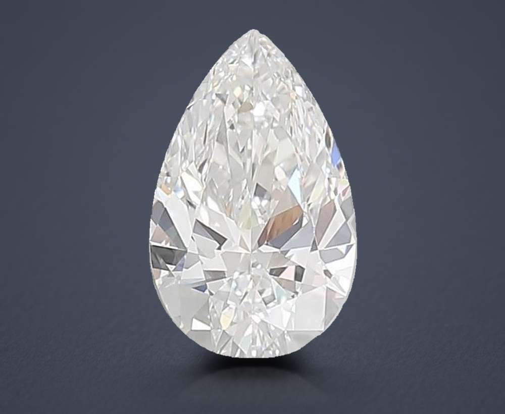 2.05 Carat Pear Lab Diamond