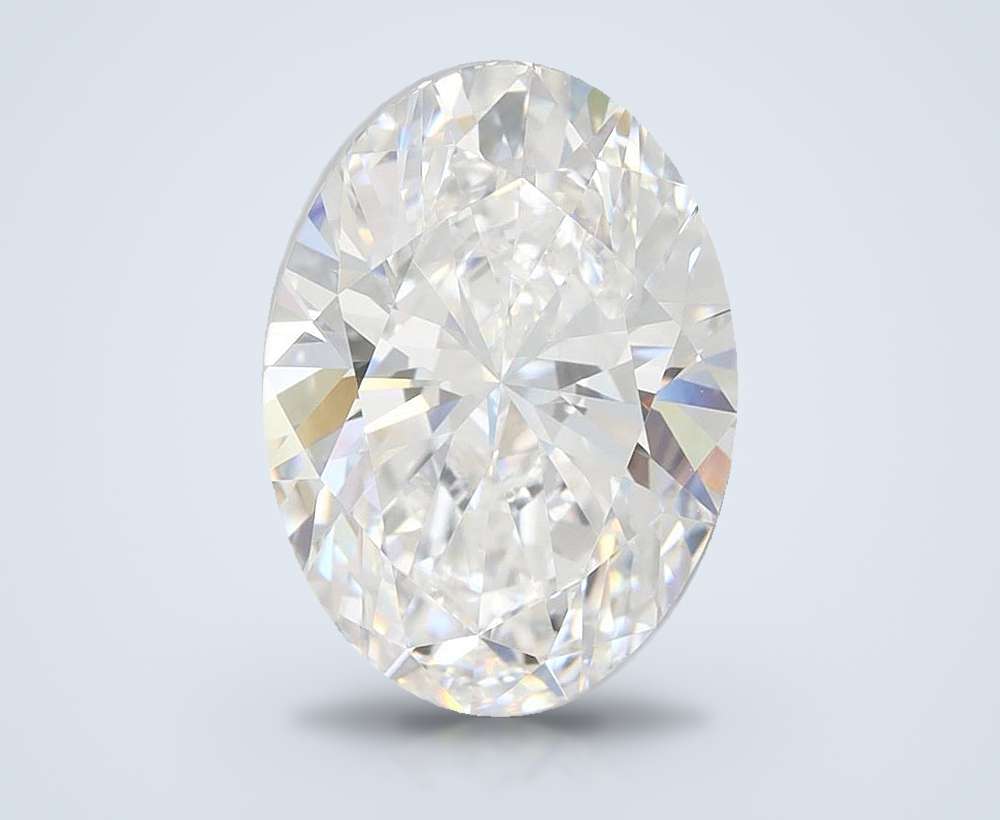 3.77 Carat Oval Lab Diamond