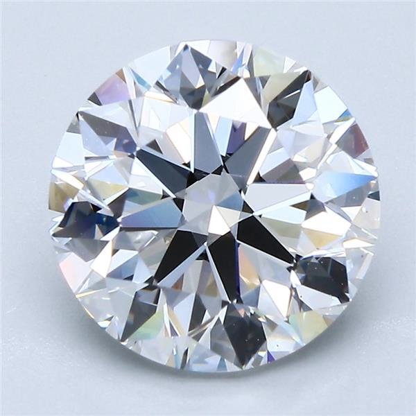 4.09ct D VS1 Excellent Cut Round Diamond