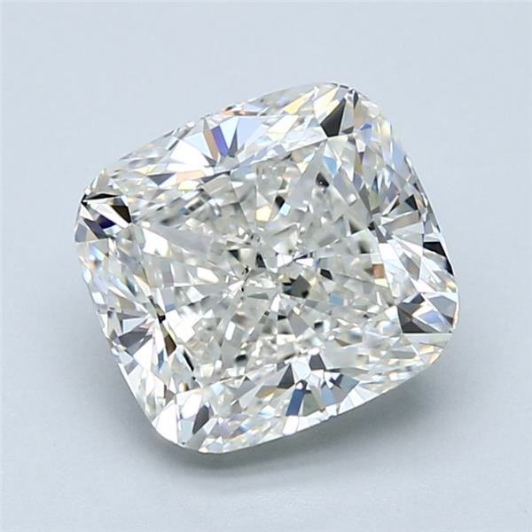 3.01ct I VS2 Rare Carat Ideal Cut Cushion Diamond