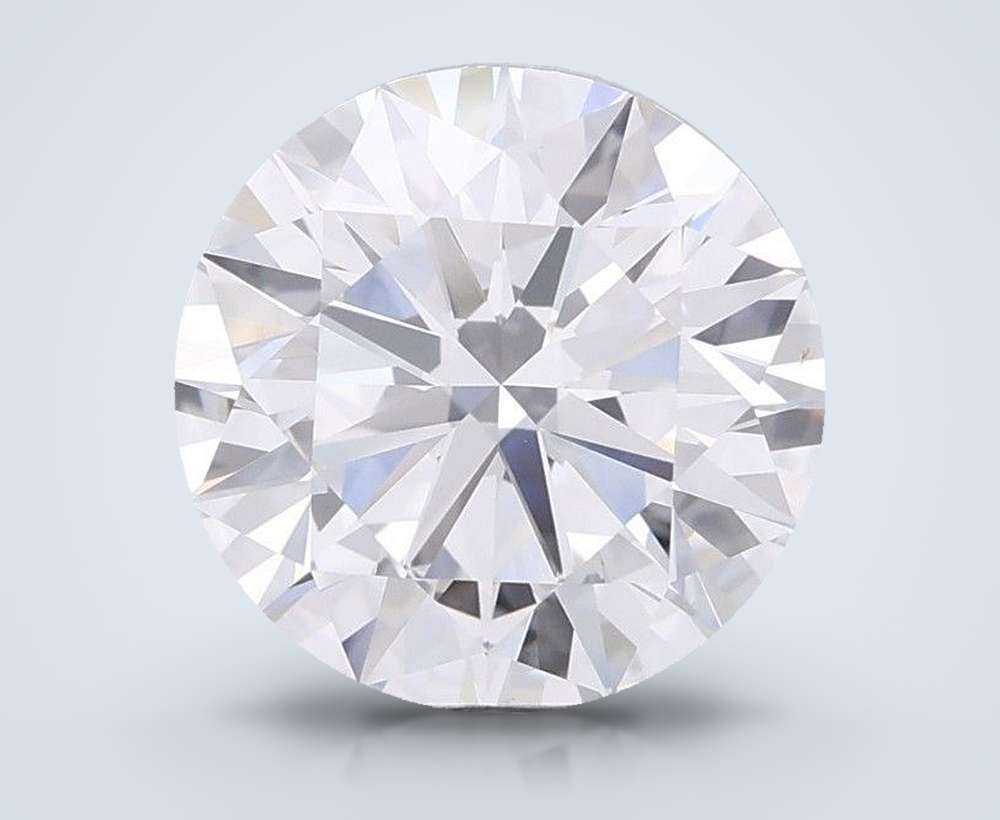 4.00 Carat Round Lab Diamond