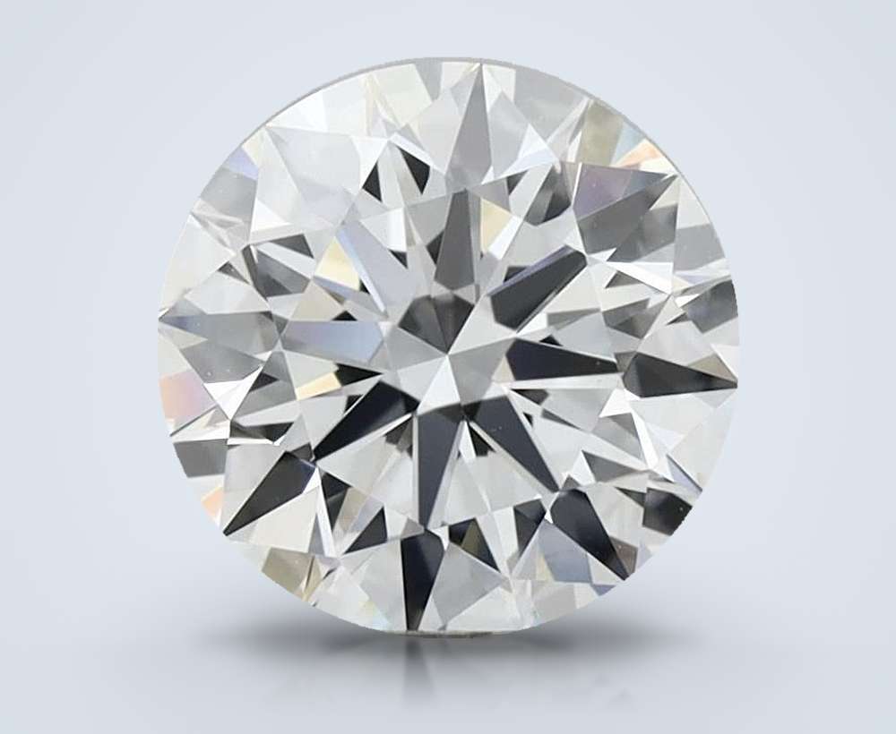 4.52 Carat Round Lab Diamond
