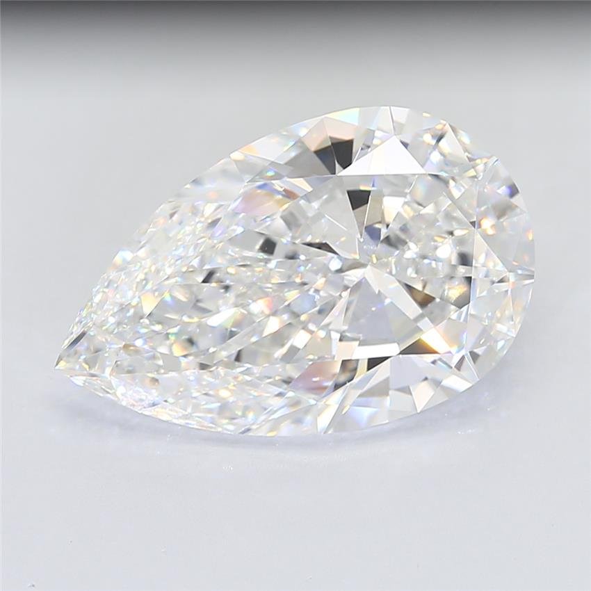15.00ct F VS1 Excellent Cut Pear Lab Grown Diamond