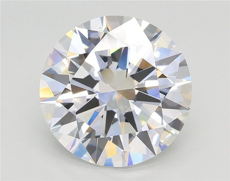 5.01ct E VS2 Excellent Cut Round Lab Grown Diamond