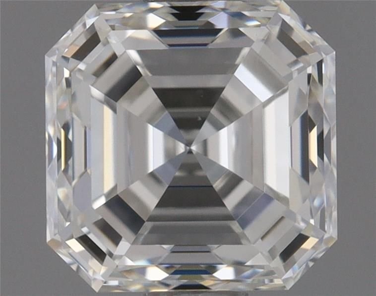 1.10ct H VS1 Very Good Cut Asscher Diamond