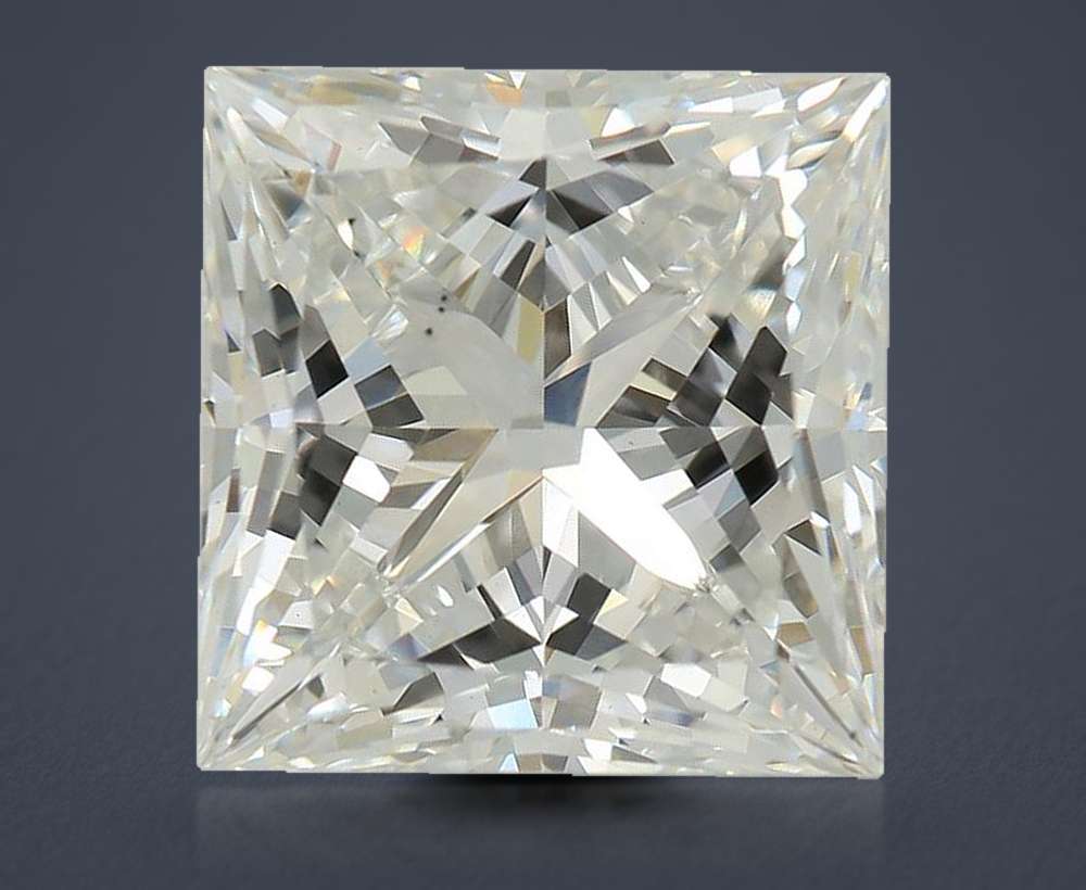 4.66 Carat Princess Lab Diamond