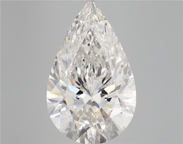 7.58ct G SI1 Rare Carat Ideal Cut Pear Lab Grown Diamond