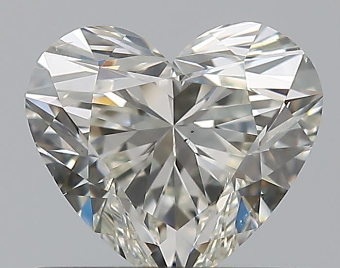 0.70ct J SI2 Rare Carat Ideal Cut Heart Diamond