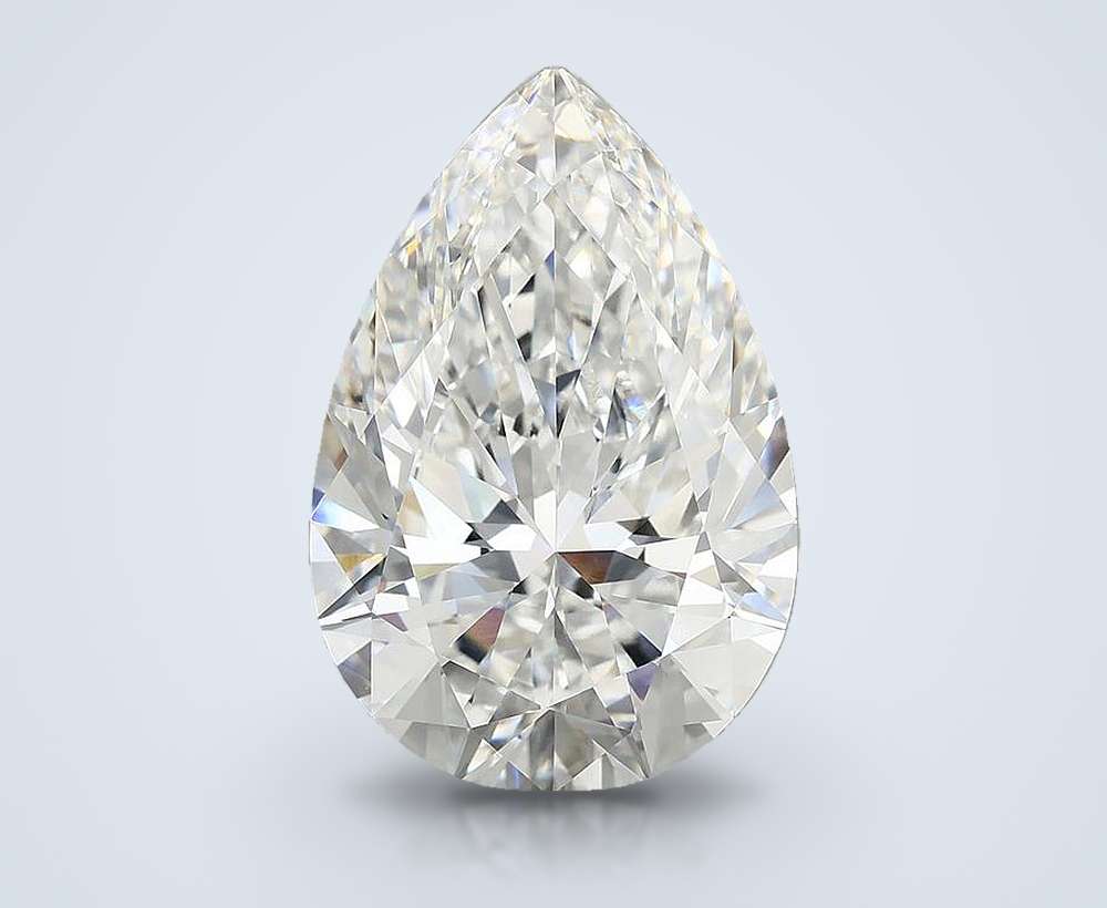 10.60 Carat Pear Lab Diamond