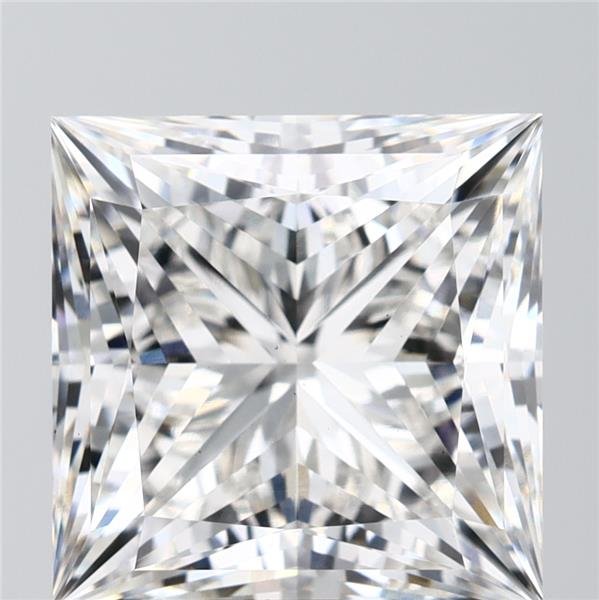 5.17ct G VS1 Rare Carat Ideal Cut Princess Lab Grown Diamond